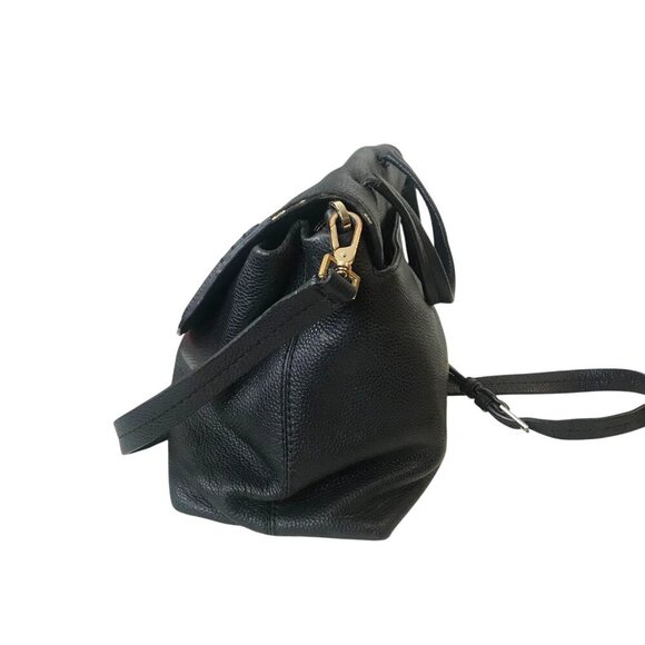 Kate Spade Black Leather Cross Body Bag With Tassels - Picture 4 of 7